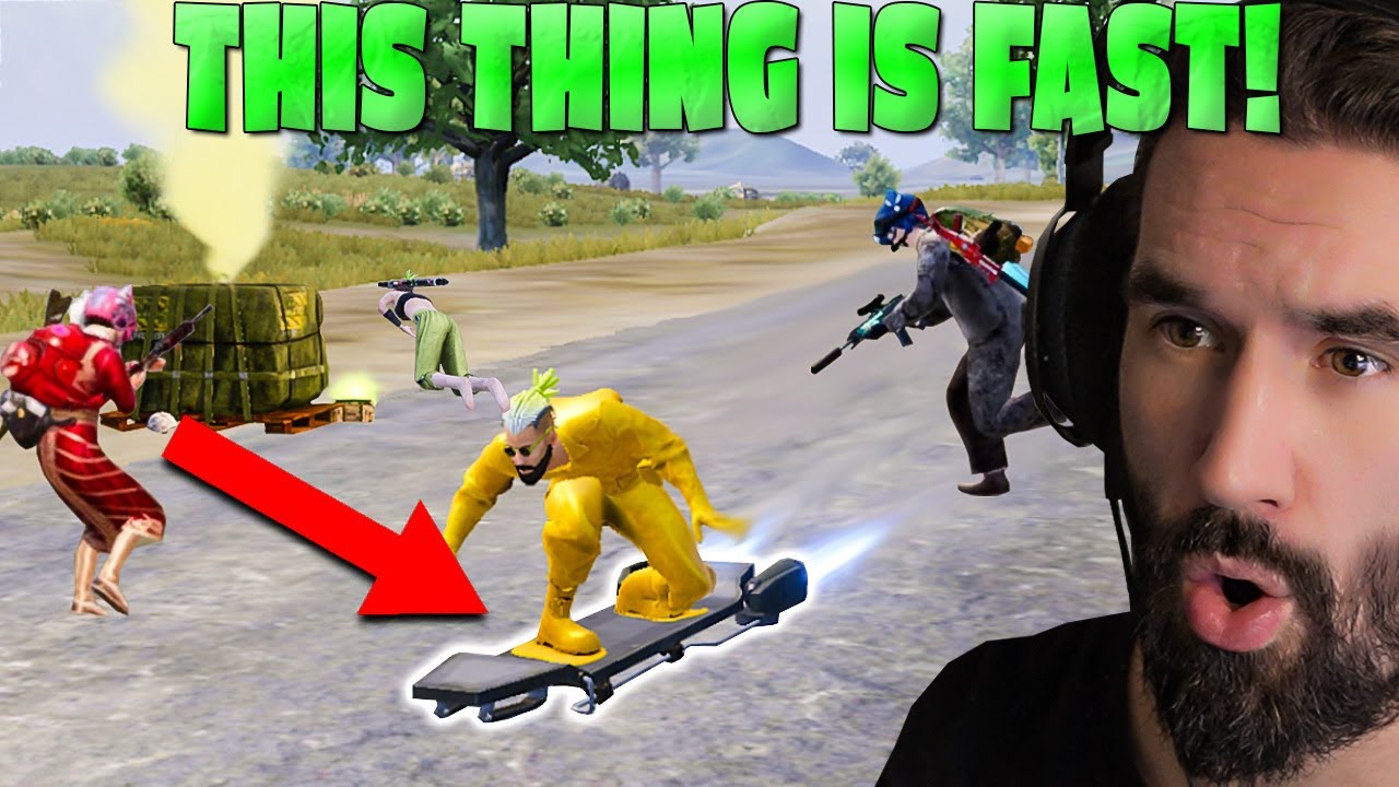 NEW Best JET BOOST BOARD Gameplay With Squads 😱 PUBG MOBILE