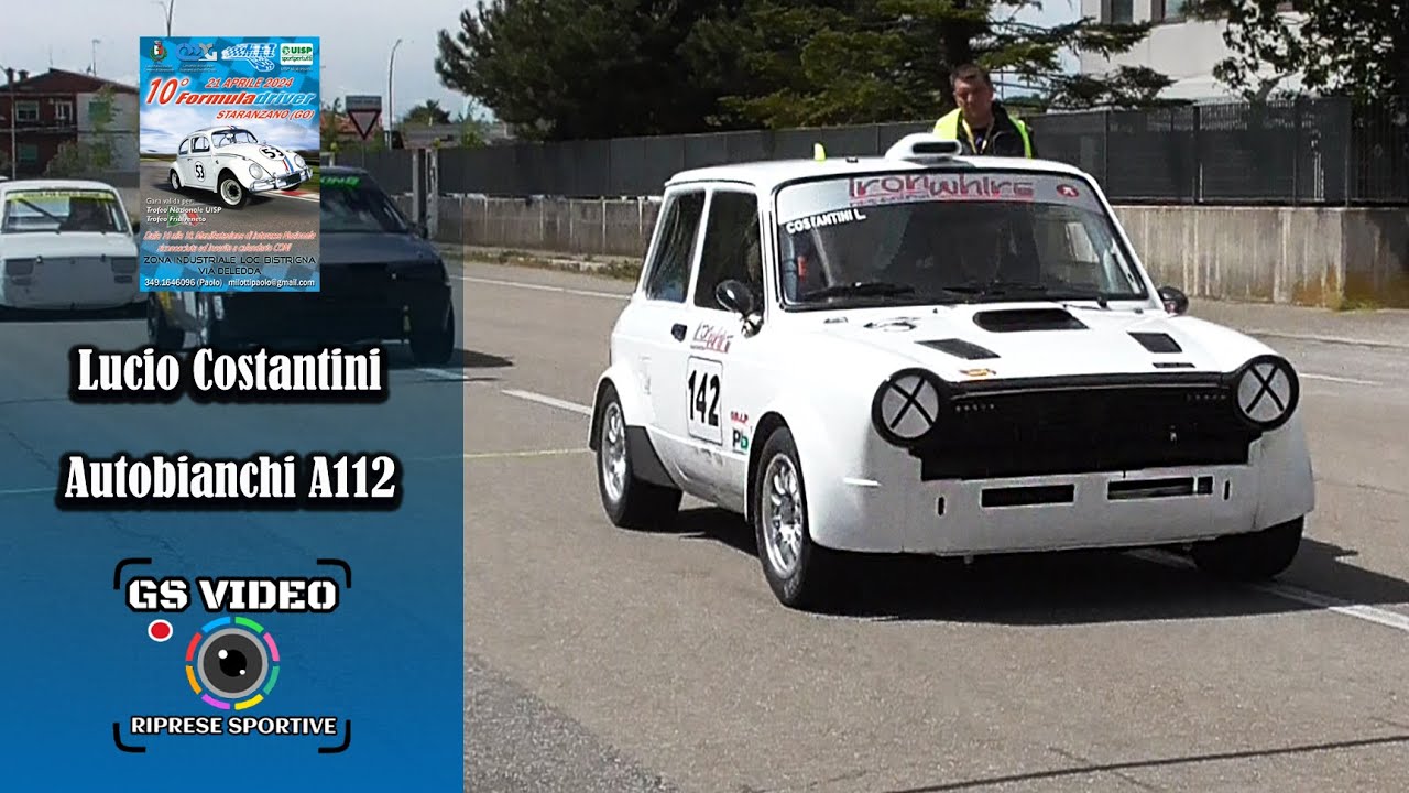 10&deg; Formula Driver Staranzano | Lucio Costantini | Autobianchi A112