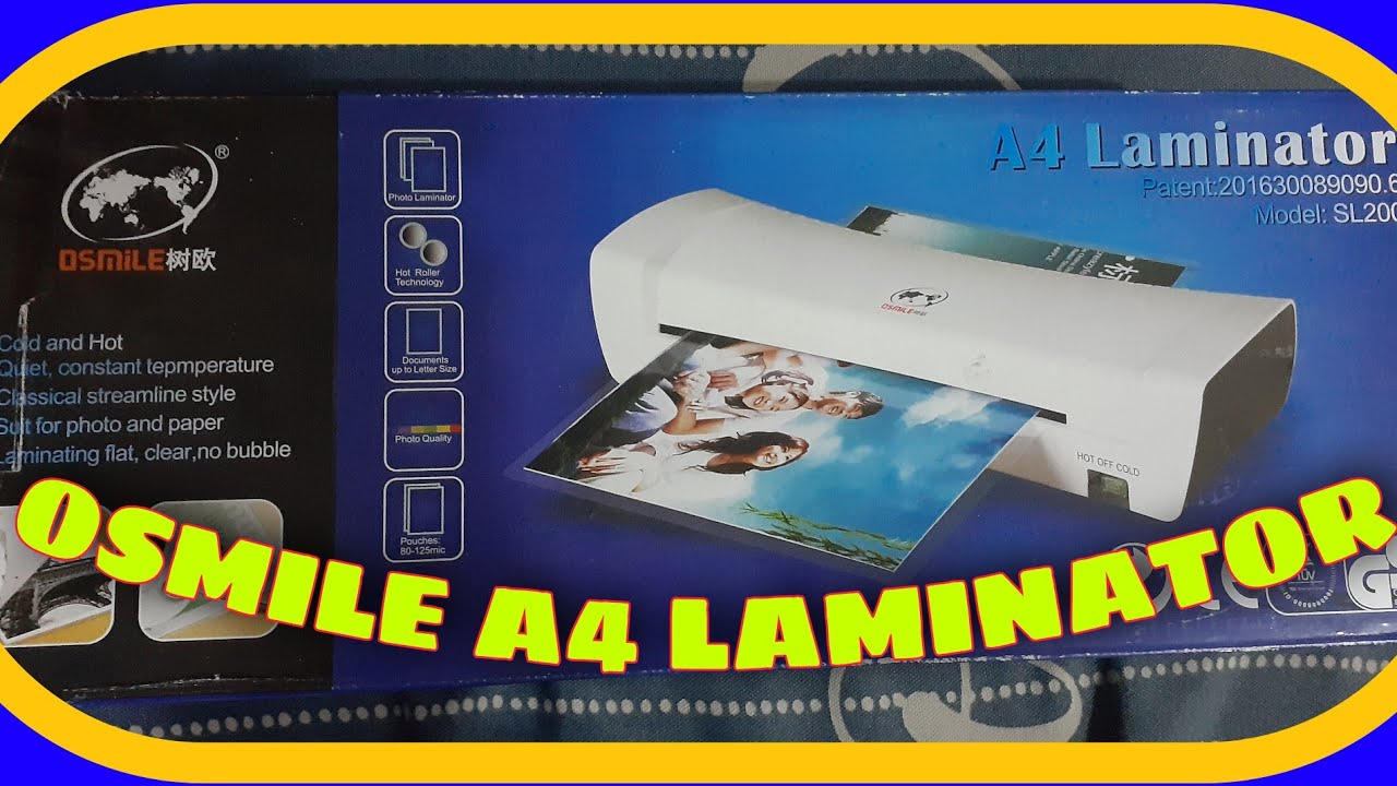 OSMILE A4 Laminator