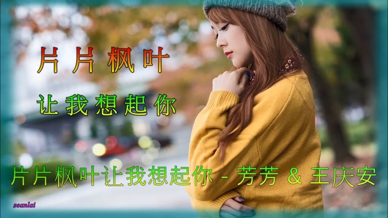 情歌对唱【片片枫叶让我想起你】芳芳&王庆安