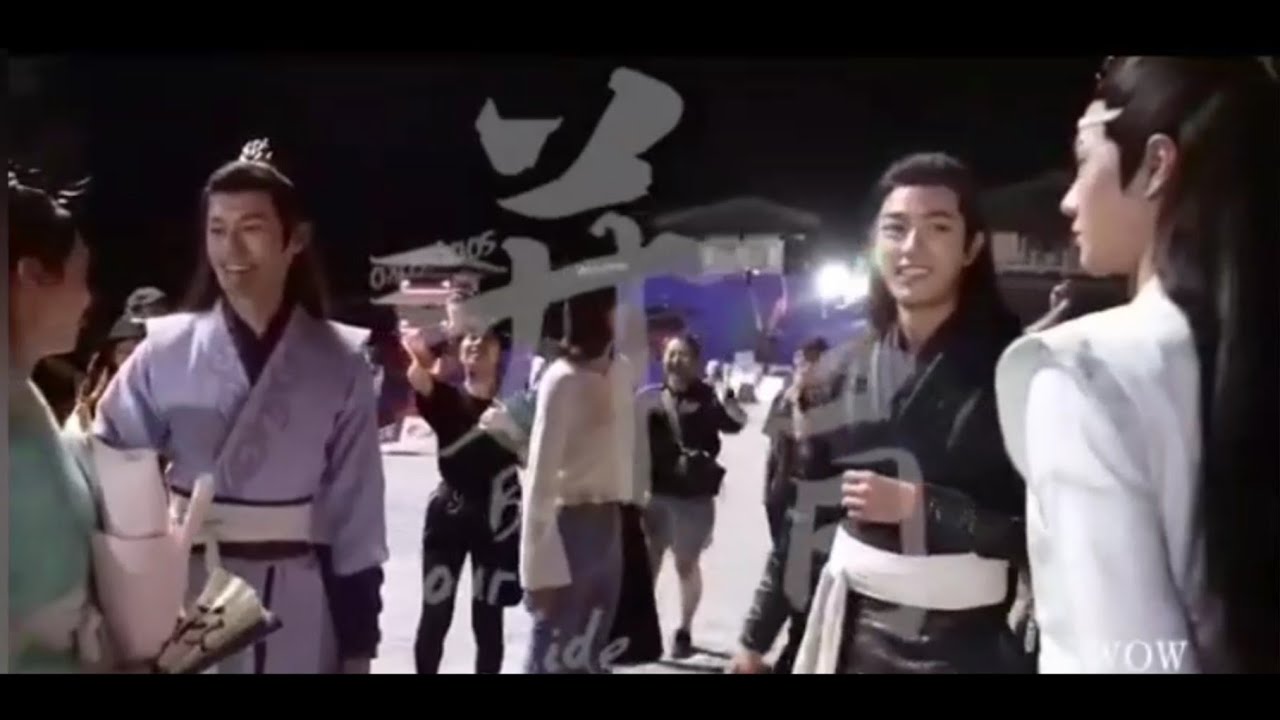 [The Untamed BTS] xiao zhan wang yibo Xuan Lu Wang Zhuocheng moments  ~~Part 13