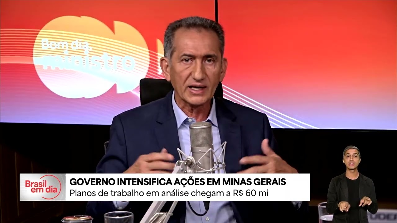 Governo do Brasil intensifica ações em Minas Gerais