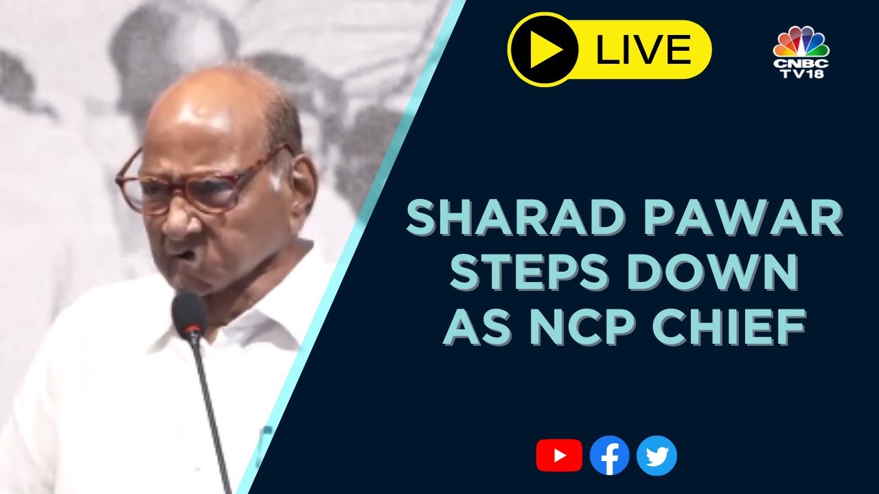 Sharad Pawar Steps Down As Party President