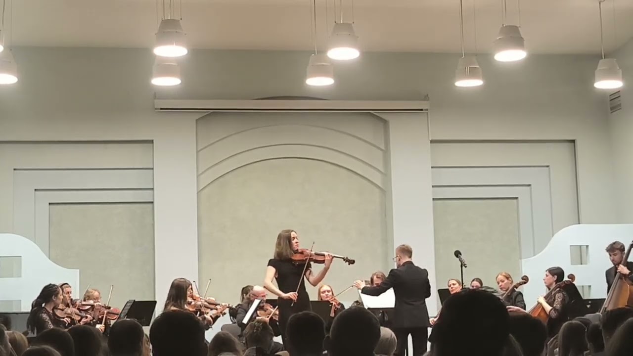 H. Casadesus Viola Concerto in c-moll in the style of J.Ch. Bach 1 Movement, solo - Sofiya Tkachenka
