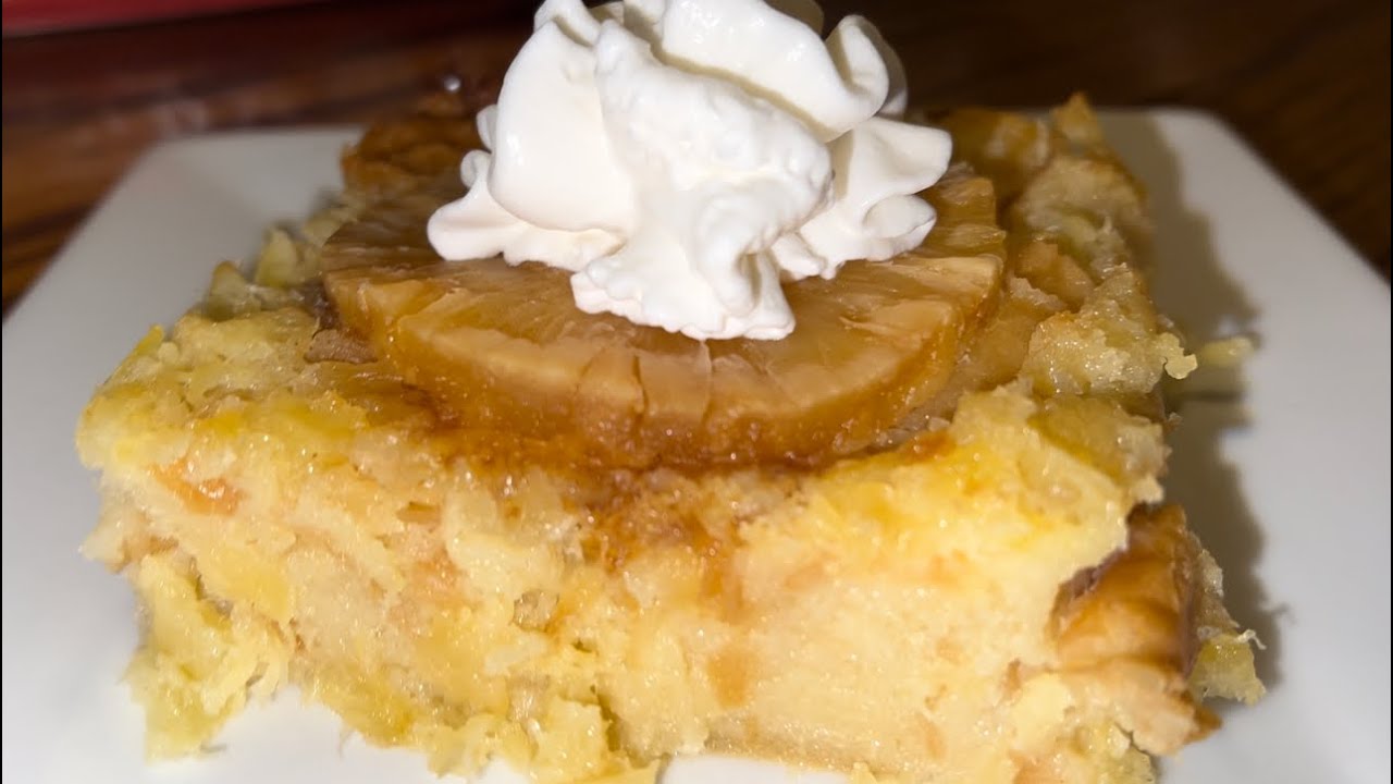 Pineapple Bread Pudding~Easter side dish or dessert