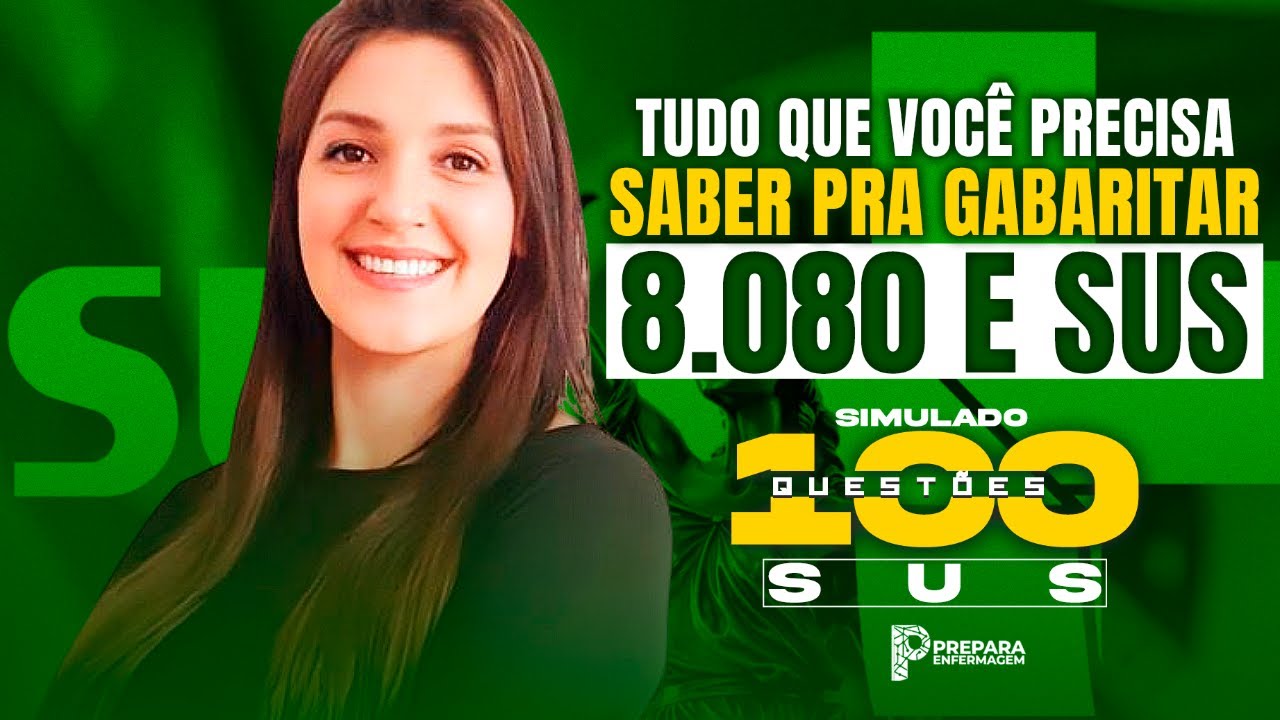 Live 01: Tudo que você precisa saber pra Gabaritar 8.080 e SUS