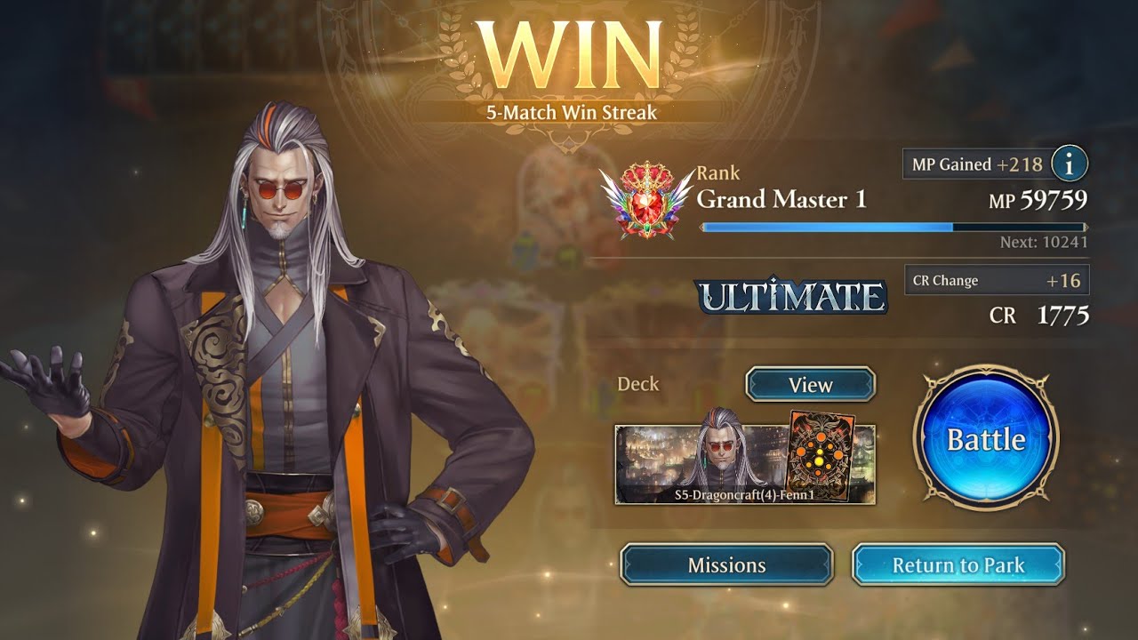 [シャドバWB] Shadowverse: Worlds Beyond  - Set5 - Blossoming Fate - Climbing with Fennie Dragon