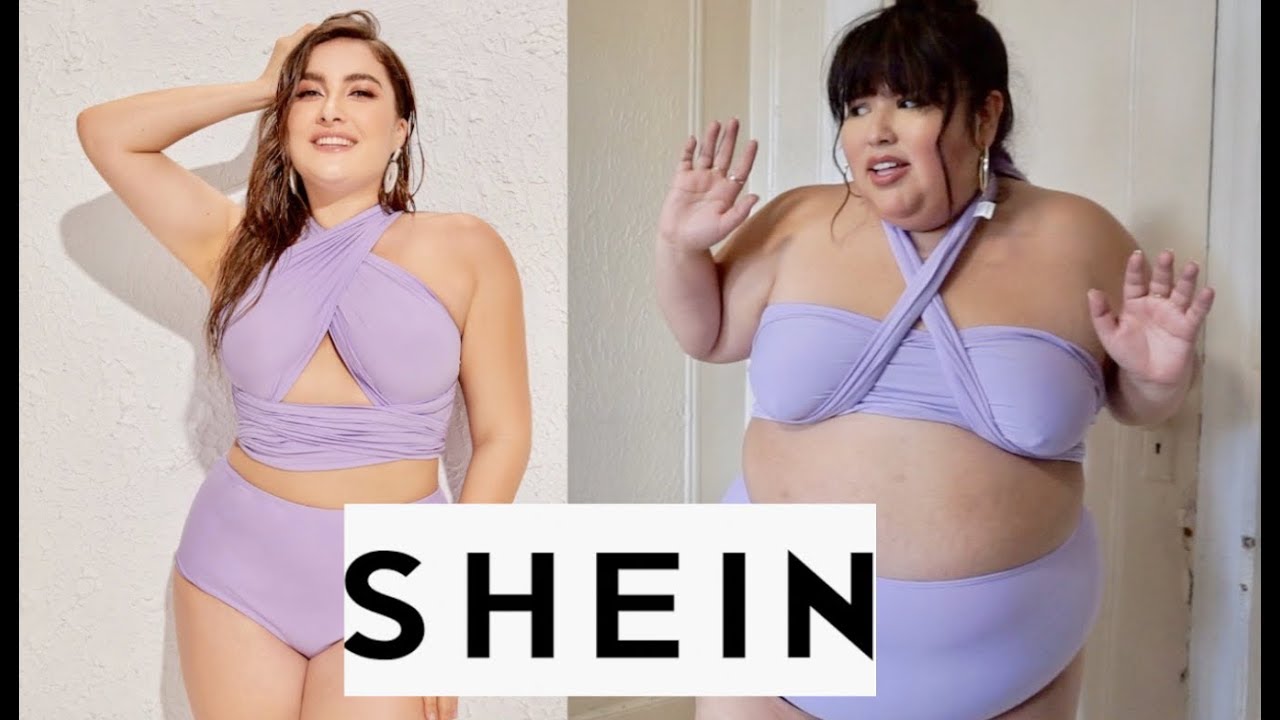 Shein plus-size try-on (Model vs. IRL)