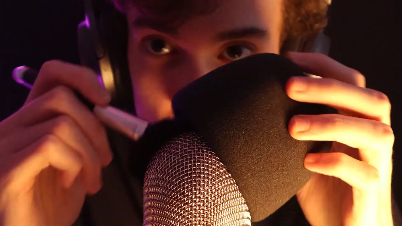 ASMR | Fast and Aggressive Mic Brushing and Scratching