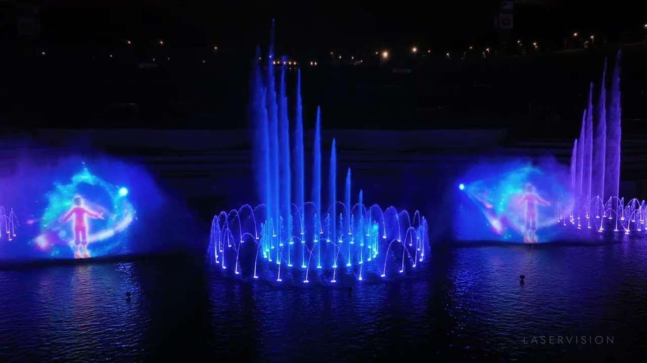 Vietnam's Largest Fountain Show. MerryLand - Quy Nhon by LASERVISION