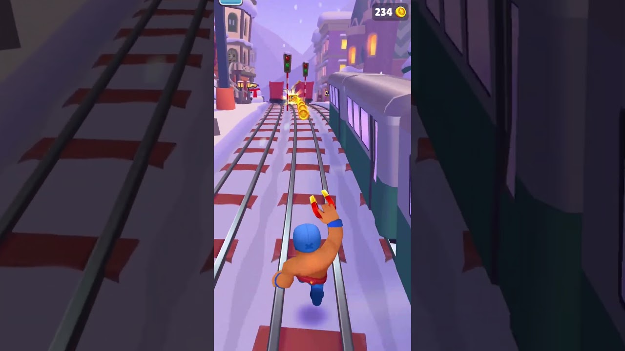 Subway Surfers Winter Xtreme #33  #subwaysurfers #subwaysurfs #mobilegamemusic
