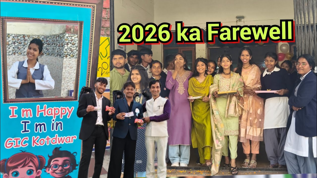 Inter College meh farewell party 2026 🥹💗🫶
