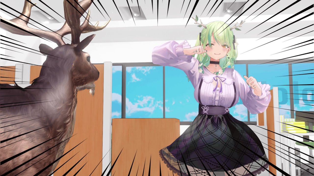 My Deer Friend Fauna (MMD/Motion DL)