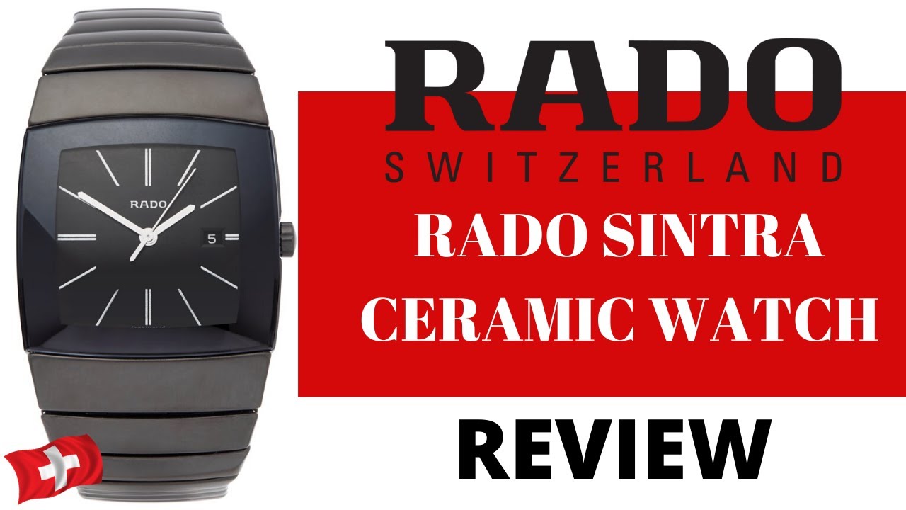 Rado Sintra Watch Men's Watch Review Model: R13767172 (4K)
