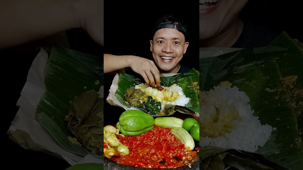 MAKAN NASI PADANG PAKE SAMBEL PEDAS SECOBEK #Udapalo