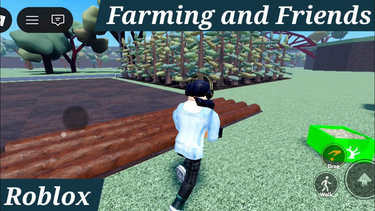 Here's how I farmed trees in Farming and Friends in Roblox... Guide/Tutorial 