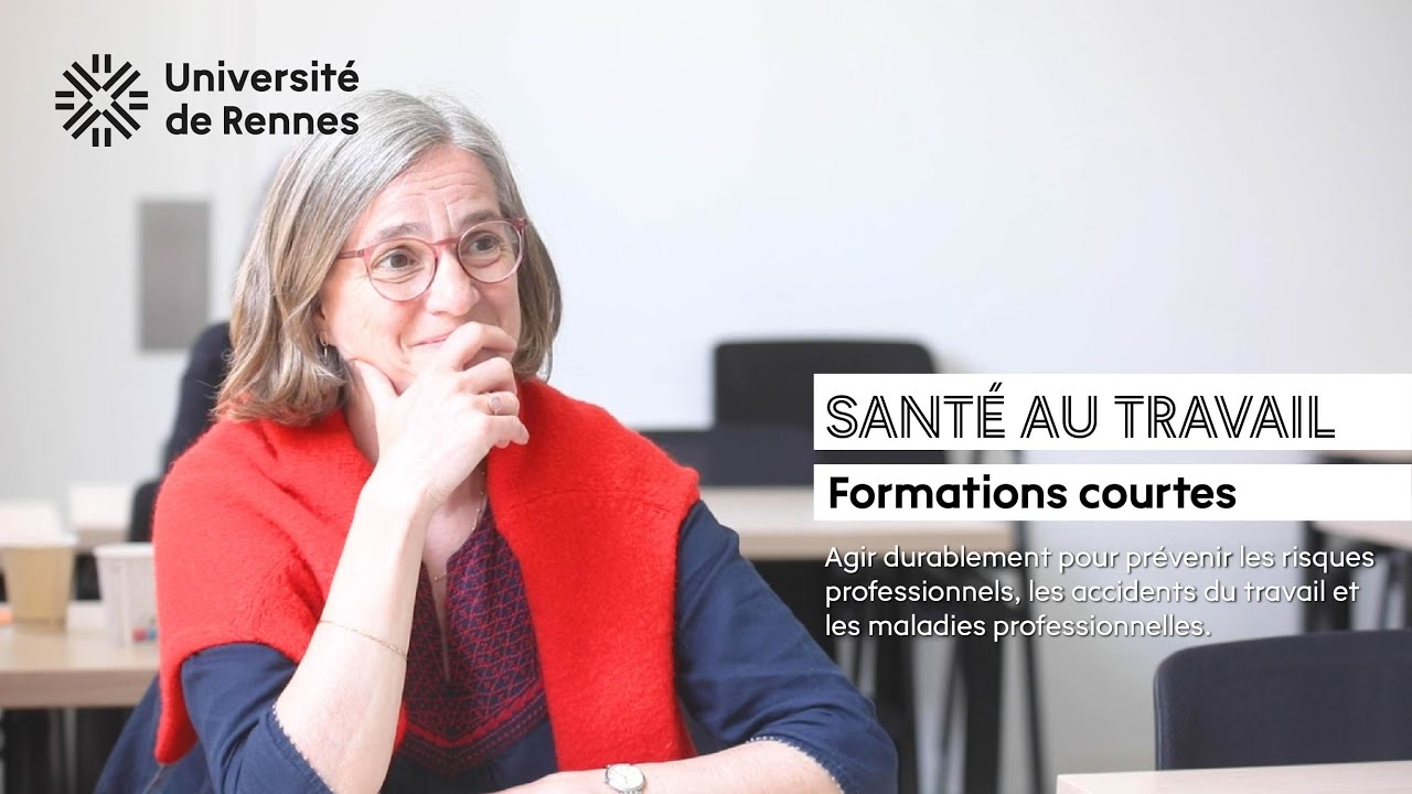Formation courte en santé au travail
