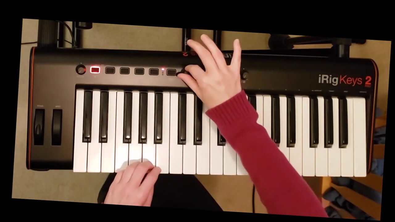 IK Multimedia iRig Keys Pro 2 MIDI controller keyboard tutorial by Electro Conductress