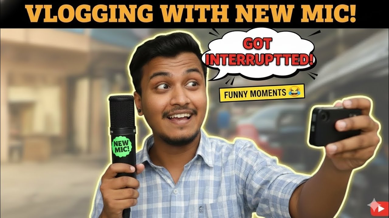 VLOGGING WITH NEW MIC BUT.. | LIFE HAD NEW PLANS 