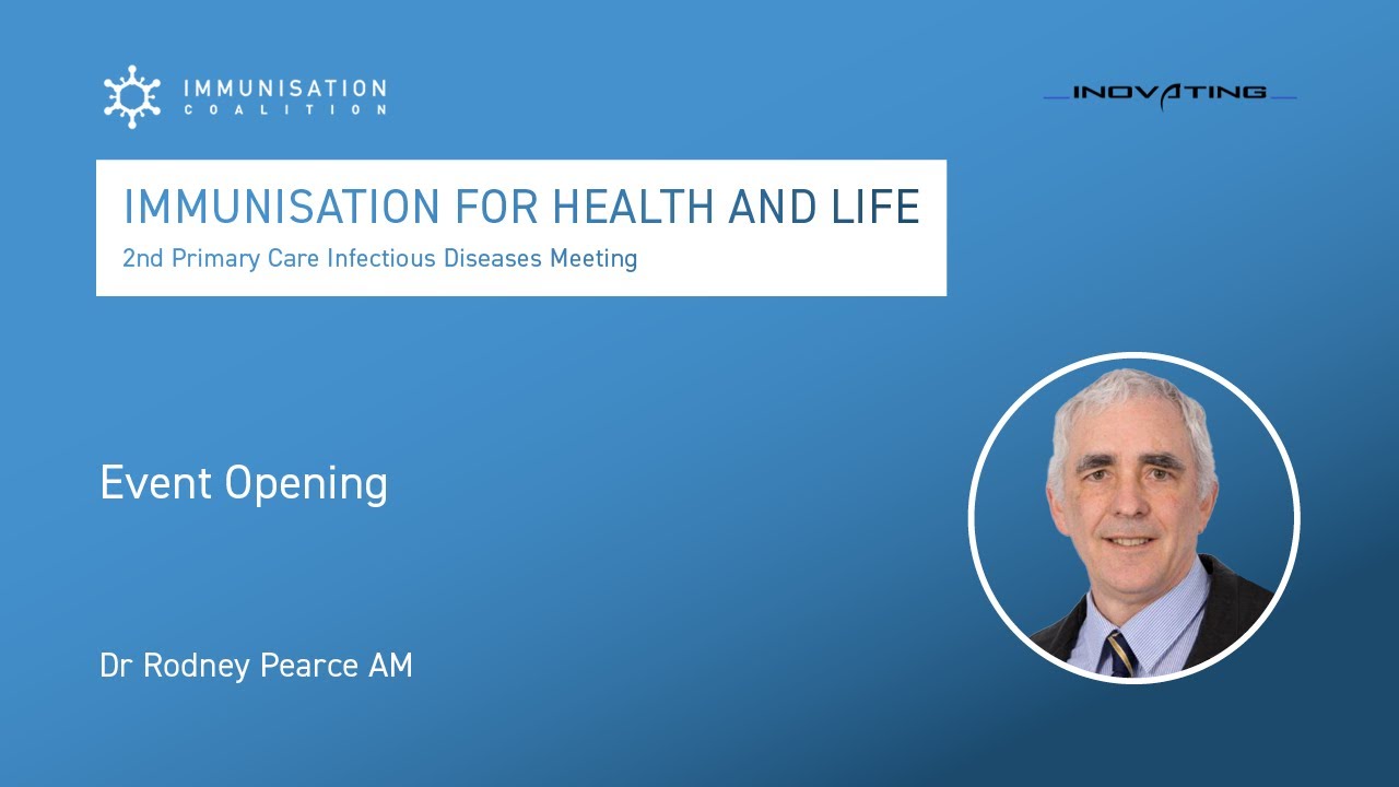 Welcome & Introduction from the Chair - Dr Rodney Pearce