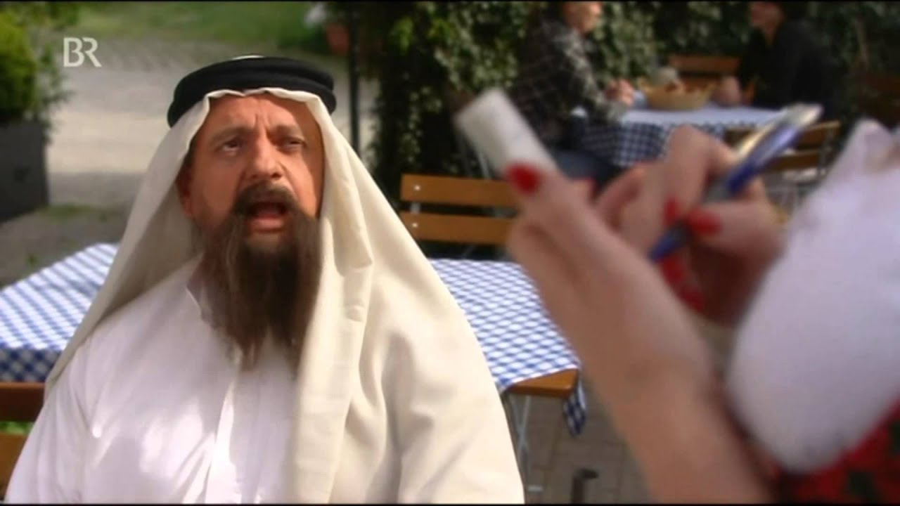 Sprachprobleme im Biergarten mit G&uuml;nter Gr&uuml;nwald und Monika Gruber