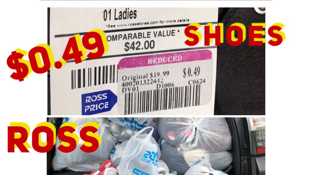 .49 CENTS SHOES  FROM ROSS! January 2020