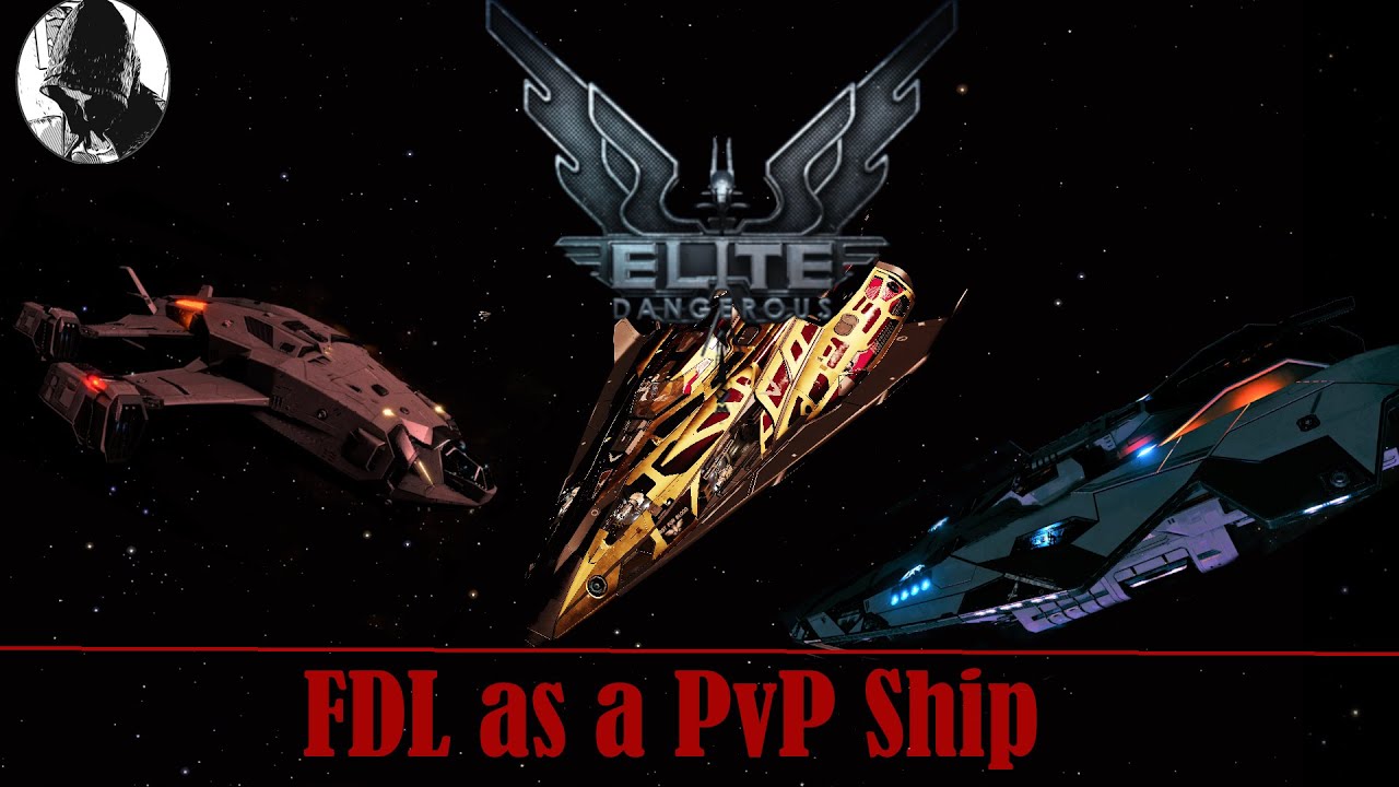 Elite Dangerous PvP: FDL against Chieftain and Anaconda