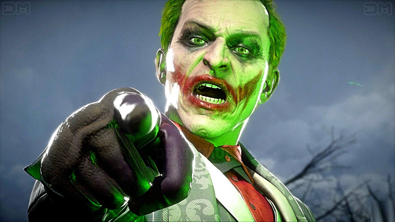 MK11 Joker Mimics Shang Tsungs Voice & Intros, Victory Poses