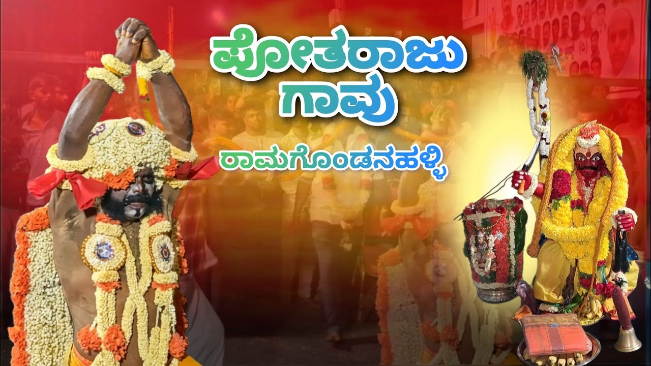ಪೋತರಾಜು ಗಾವು ರಾಮಗೊಂಡನಹಳ್ಳಿ🌸⚜️🔱