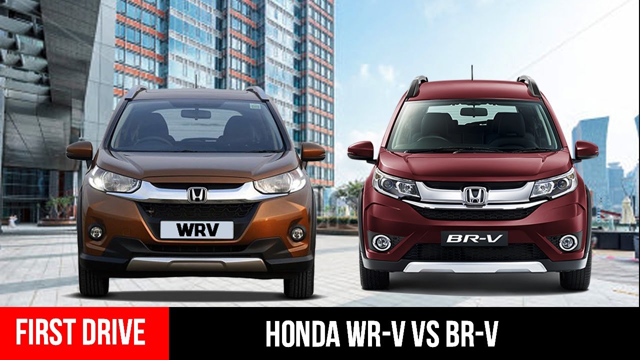 Honda WRV vs Honda BRV Crossover Comparison- First Drive