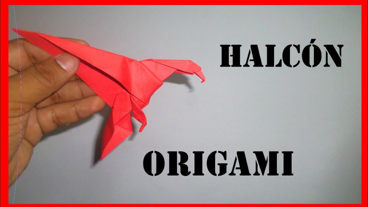 HALCÓN  ORIGAMI