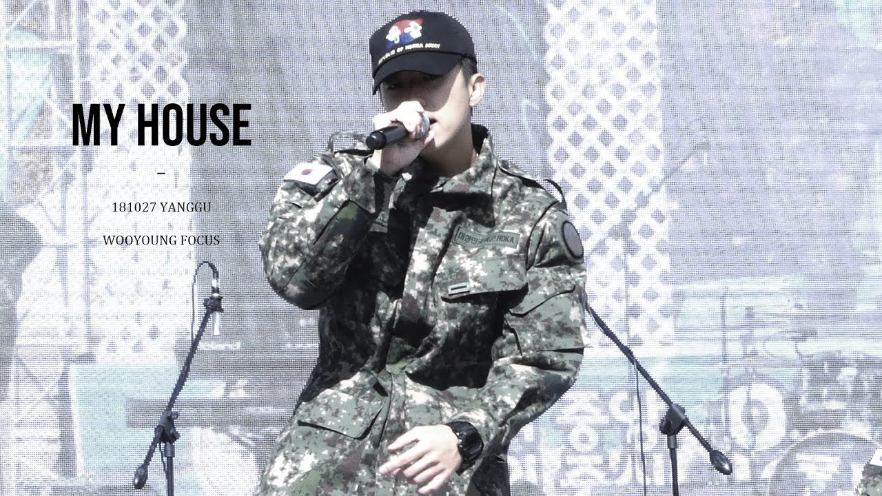 181027 양구 펀치볼 시래기 축제 우리집 우영 직캠 / 2PM WOOYOUNG focus fancam