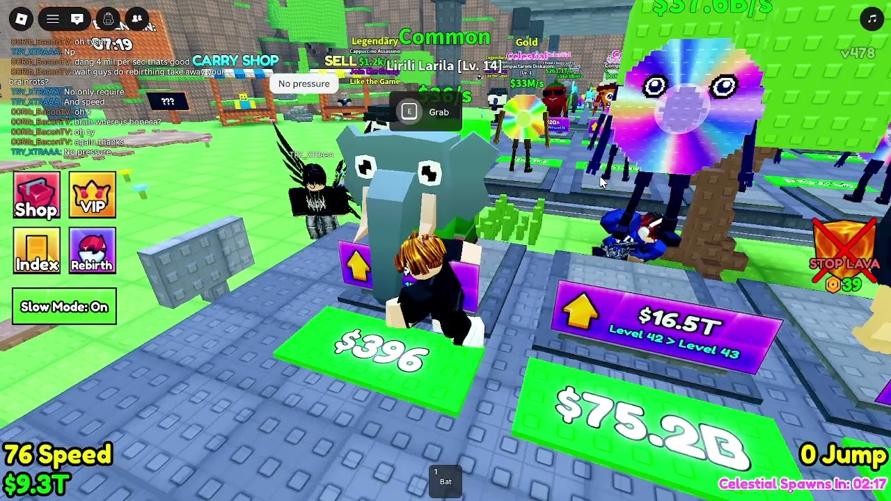 Playing SURVIVE LAVA FOR BRAINROTS for the first time...