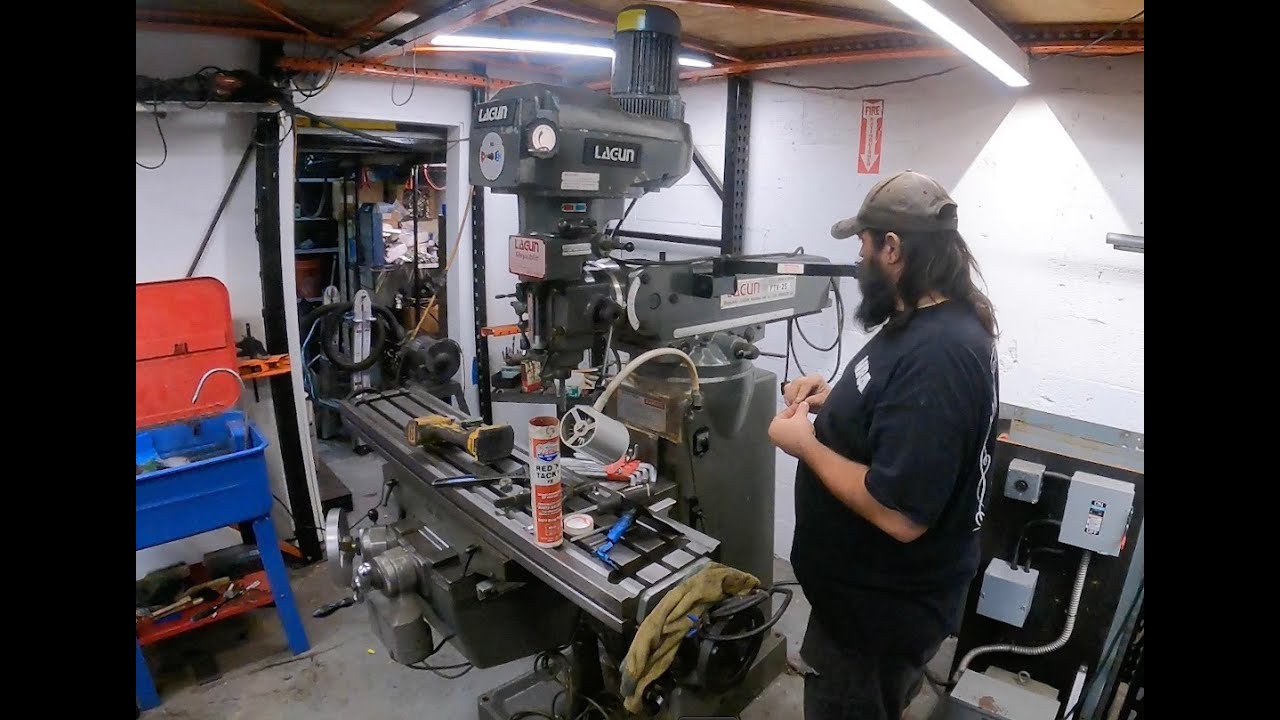 Fixing My Lagun Milling Machine Installing Digital Readout