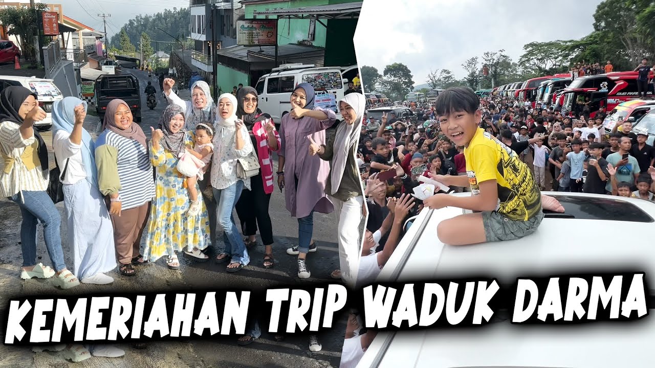 KESERUAN DITDIM FAMILY RENANG DI GUCI DAN TRIP KE WADUK DARMA!! ACARANYA FULL MERIAH..