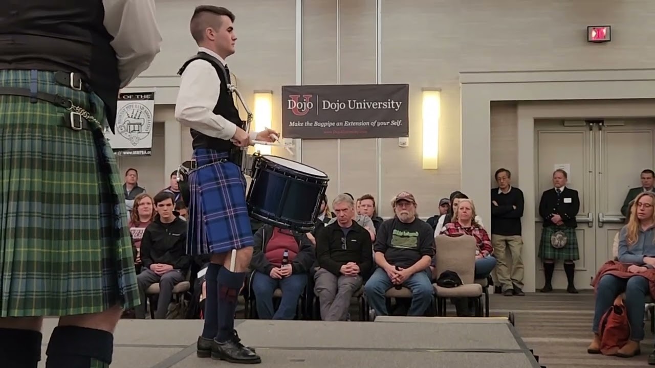 Shane Stapleton, Gold Medal Snare Drumming Final, MHAF Kansas City Winter Storm 2023, 5th place.
