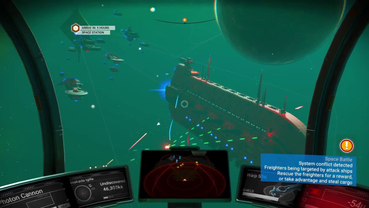 No Man's Sky Space Battle Begins
