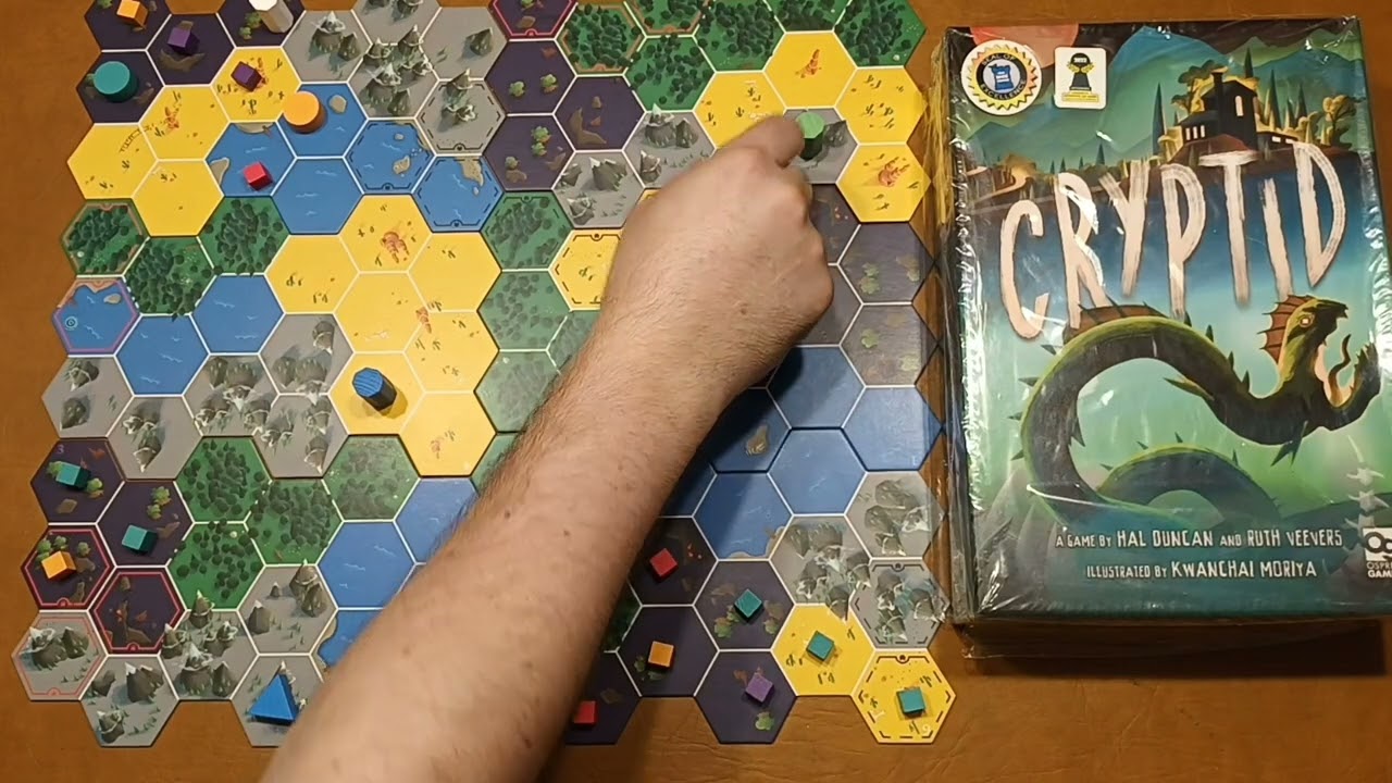 Cryptid (2018) tutorial y partida completa - Eurojuegos Buenos Aires