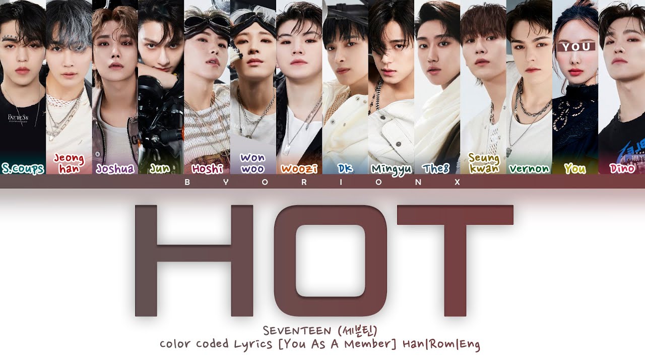 SEVENTEEN (세븐틴) 'HOT' - You As A Member [Karaoke Ver.] || 14 Members Ver.