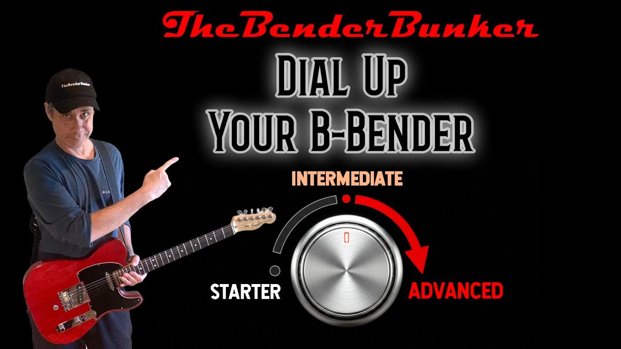 B-Bender Guitar Lesson - Dial Up Your B-Bender Level!