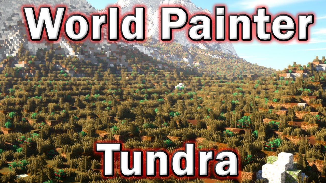 🗺️ World Painter Tutorial - Tundra Biome