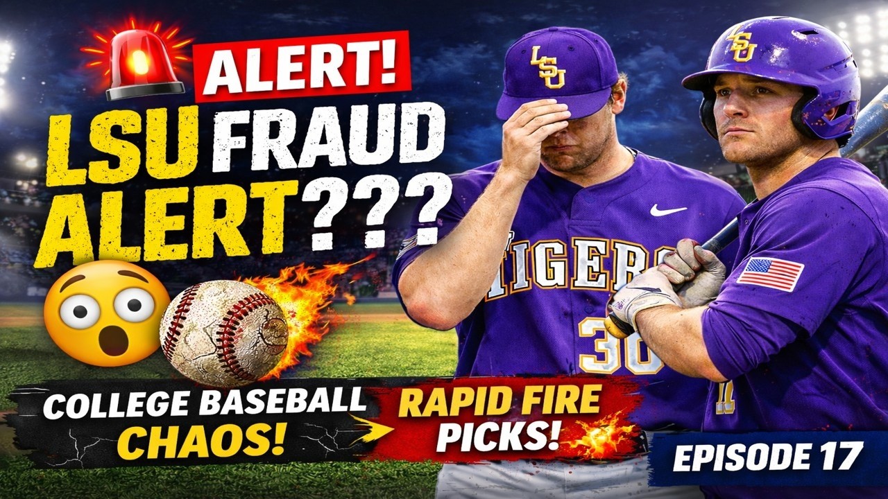 LSU Fraud Alert??? 👀 | College Baseball Chaos + The Weekly Hunt + Rapid Fire Predictions |Episode 17