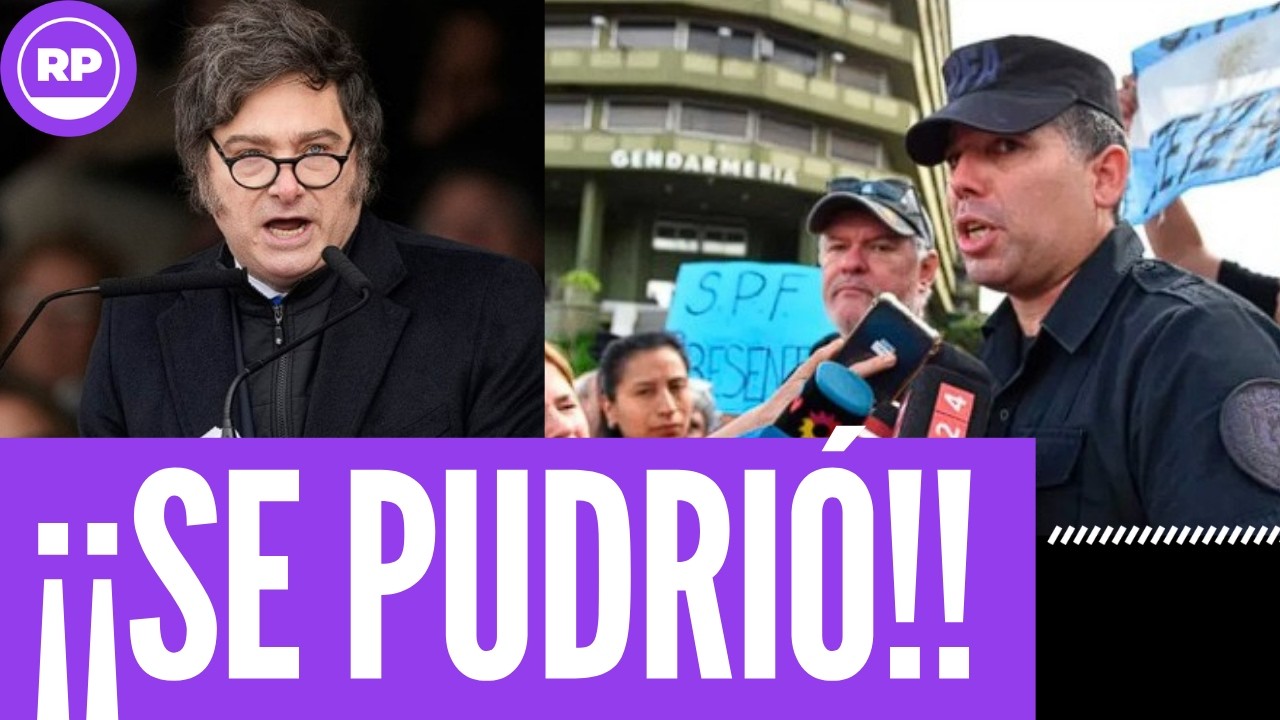 FUERTE RECLAMO DE LAS FUERZASCONTRA MILEI:&rdquo; EL PUEBLO NO COME NUMEROS MILEI&rdquo;