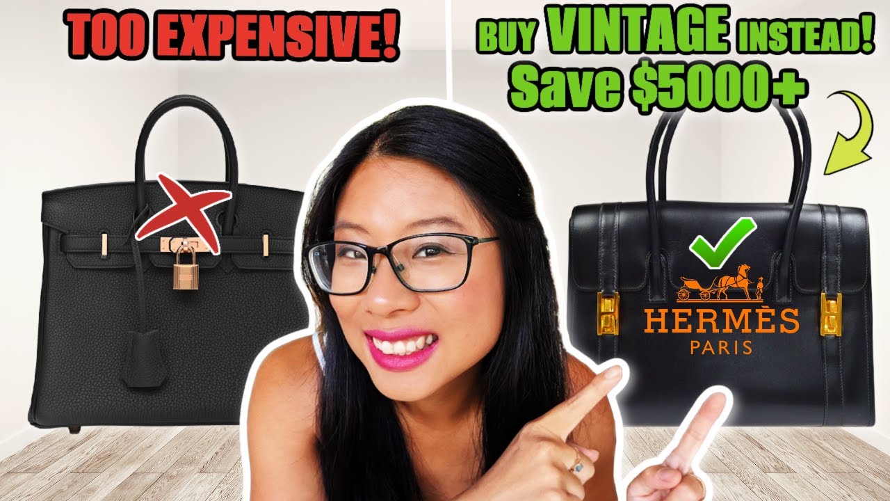 5 VINTAGE Hermes Alternatives To HERMES HOTTEST Bags! All Under $3500!!!