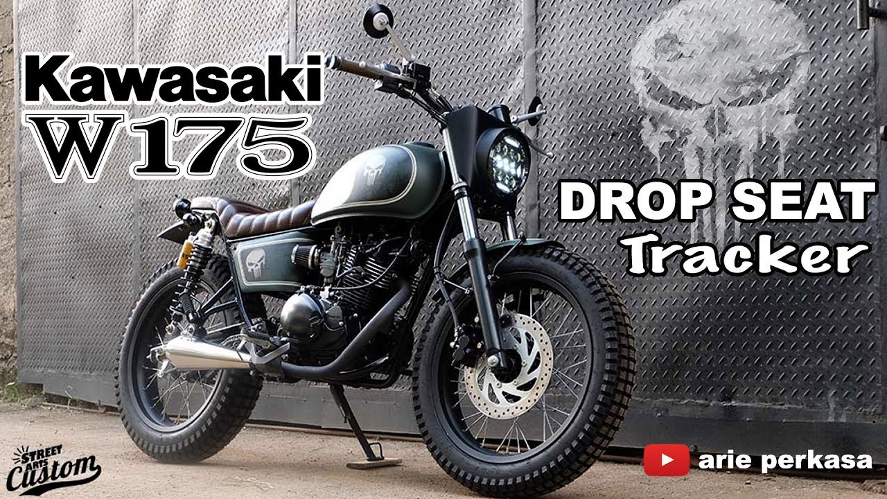 Modifikasi Kawasaki W175 - Dropseat