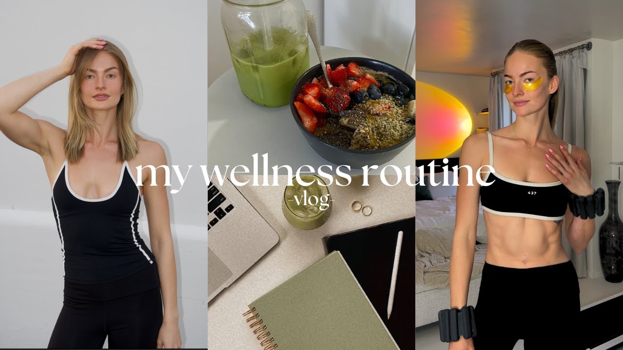 еженедельный видеоблог | мой режим здорового образа жизни (тренировки и т.д., как я чувствую себя...