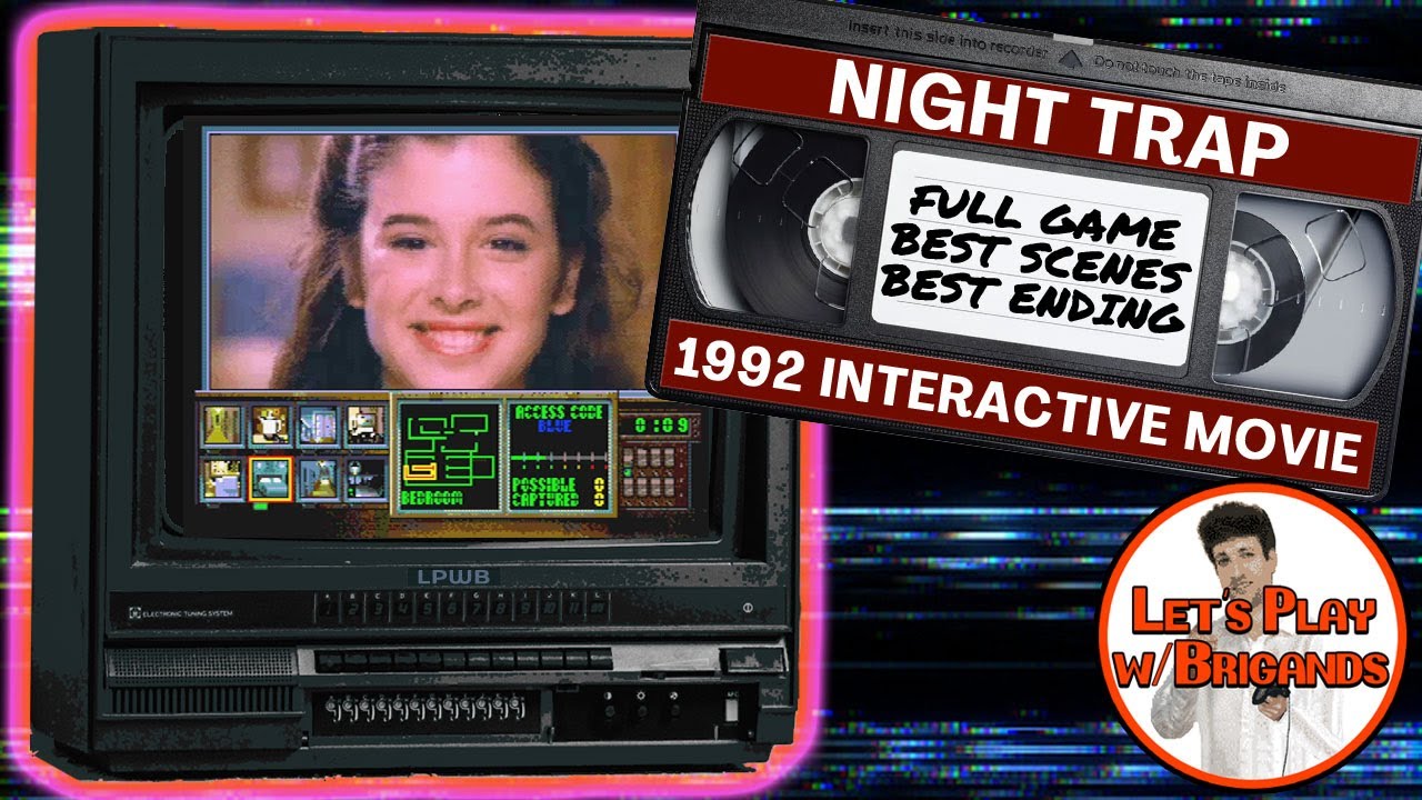 Night Trap (1992 Sega CD | Full Game With Best Scenes and Best Ending)