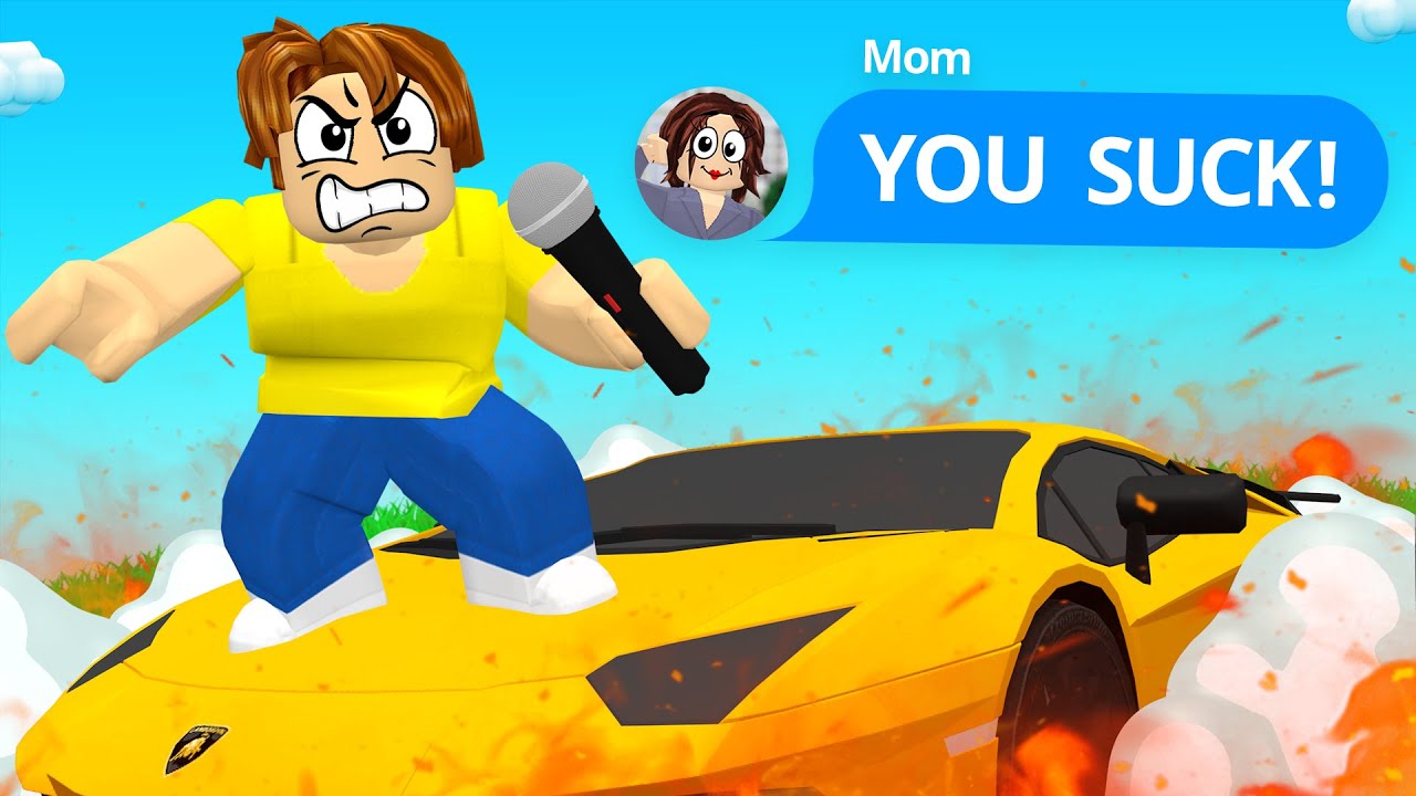 MOM HATES WHEN I RAP! (Roblox)