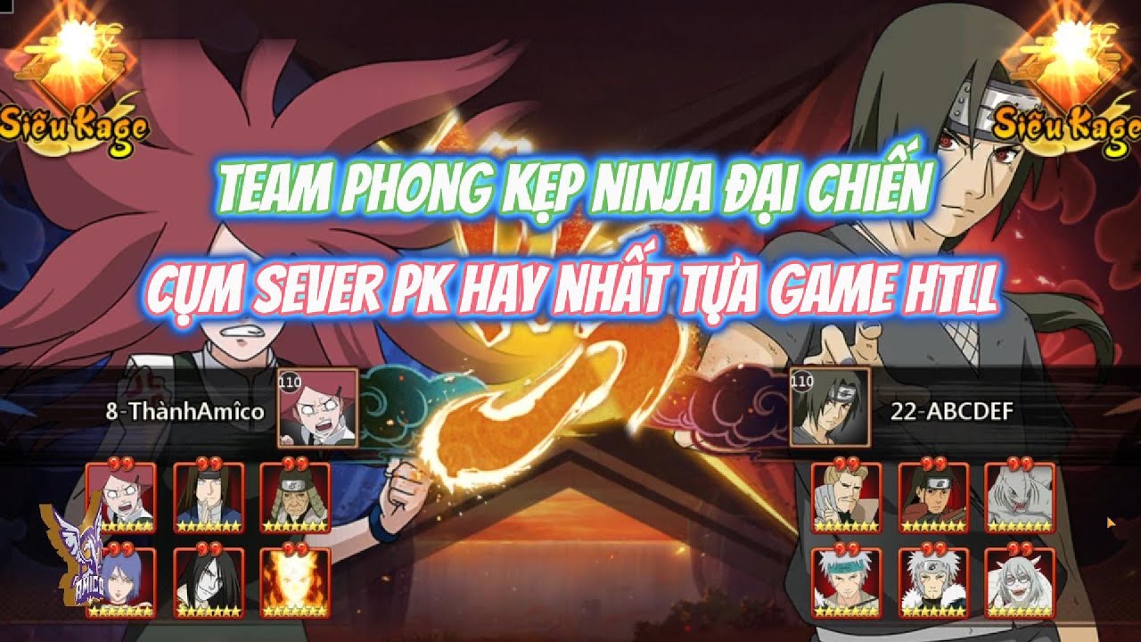 HUYỀN THOẠI LÀNG LÁ | TEAM PHONG KẸP NINJA ĐẠI CHIẾN - CỤM SEVER CÓ NHỮNG TRẬN PK KHÓ ĐOÁN NHẤT HTLL