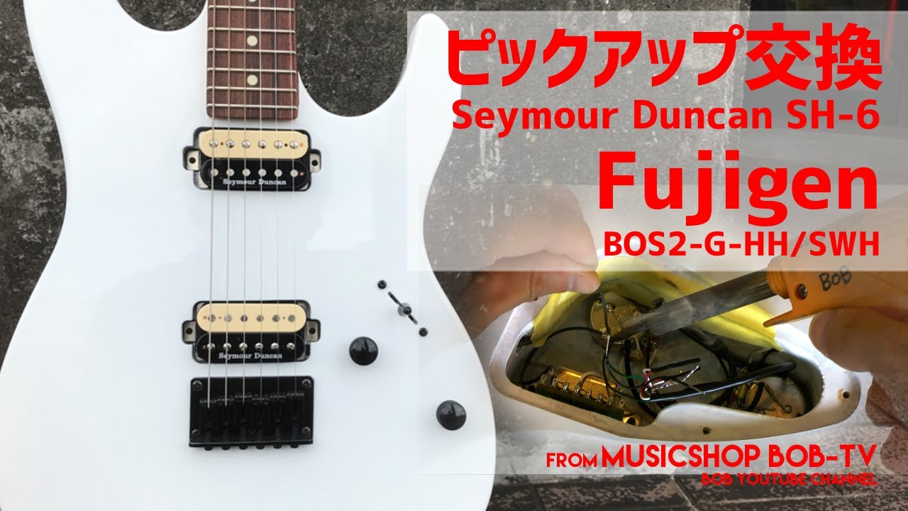 Fujigen BOS2-G-HH/SWH【メンテナンス記録】ピックアップ交換